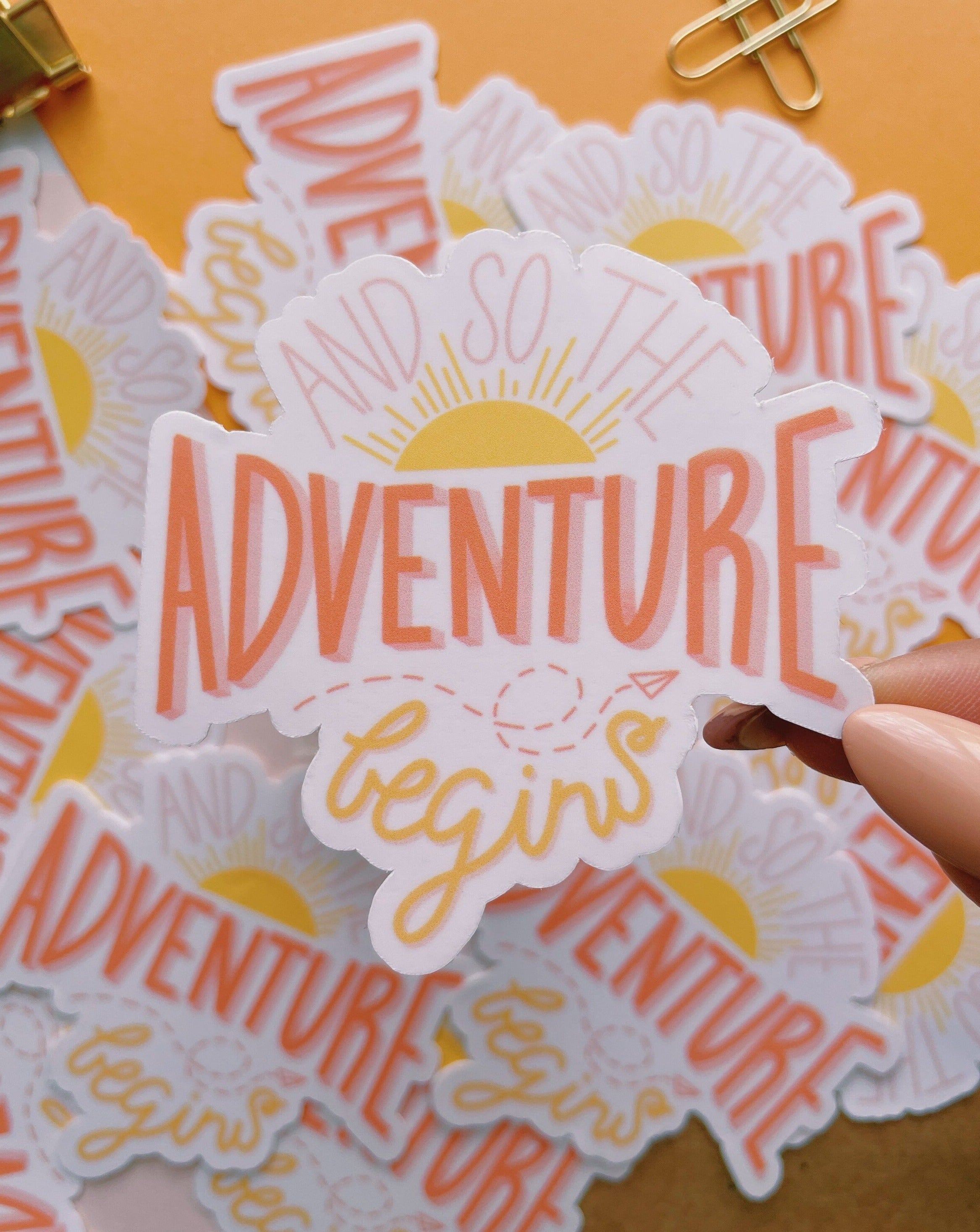 Let The Adventure Begin Stickers - 56 Results