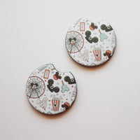 magical theme park car coasters, car accessories