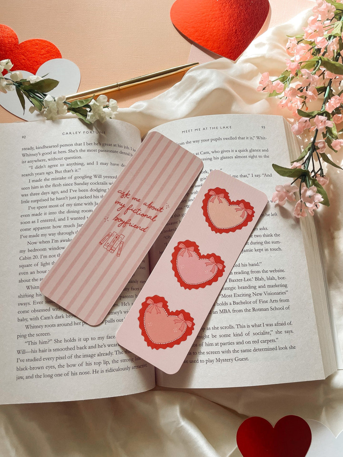 Romance Bookmark Set