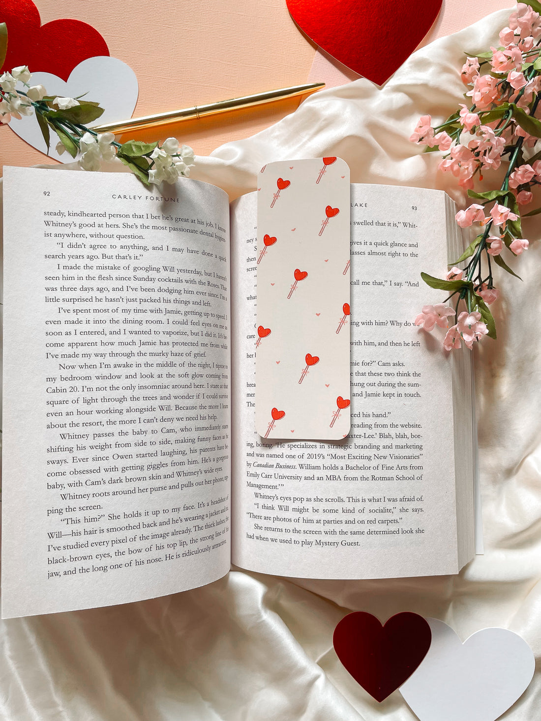 Romance Bookmark Set