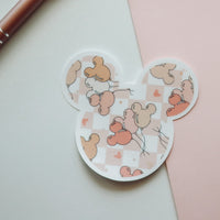 Magical Mouse Ear Balloons Vinyl Sticker